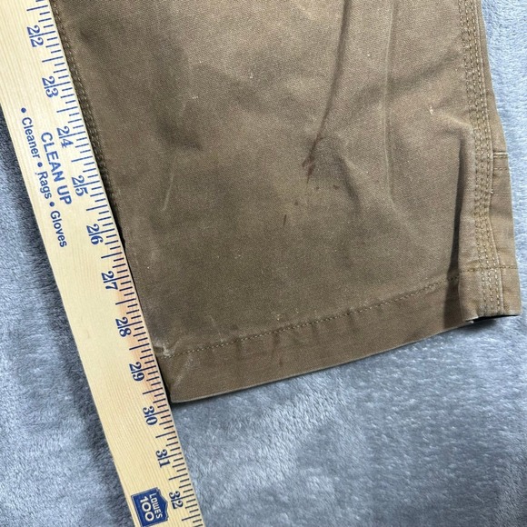 Carhartt Mens Relaxed Fit Canvas Work Pants 32x30 Brown Carpenter Utility - Picture 7 of 10